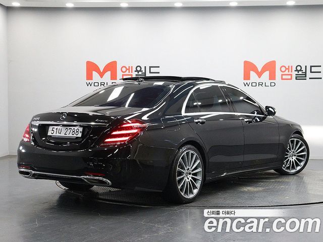 Mercedes-Benz S-Class S450L 4MATIC — пробег 153 656 км — фото 4 из 5