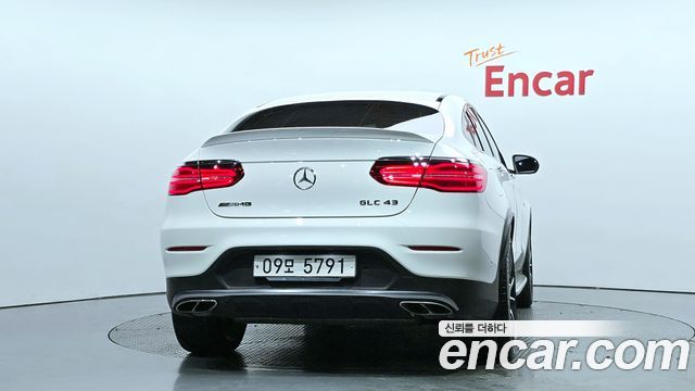 Mercedes-Benz GLC-Class AMG GLC43 4MATIC Coupe — пробег 56 086 км — фото 4 из 5