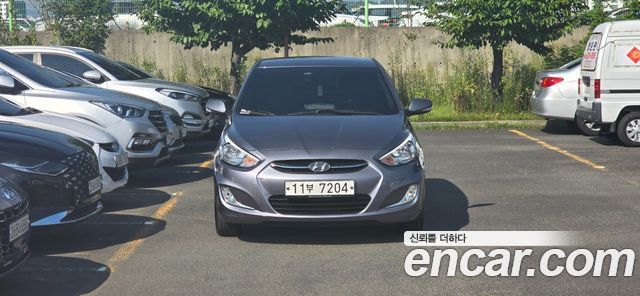 Hyundai Accent из Кореи Encar