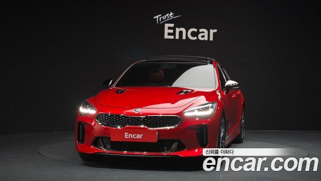 Kia Stinger из Кореи Encar