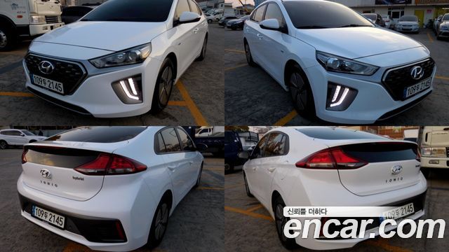 Hyundai Ioniq из Кореи Encar