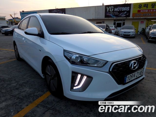 Hyundai Ioniq из Кореи Encar