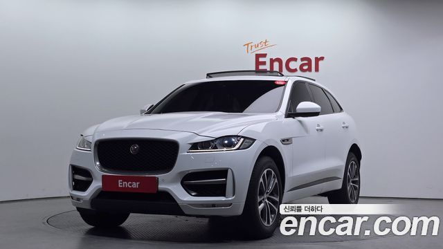 Jaguar F-PACE 20d R-Sport — пробег 124 460 км — фото 1 из 5