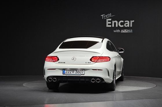 Mercedes-Benz C-Class C43 AMG 4MATIC Coupe — пробег 39 096 км — фото 4 из 5