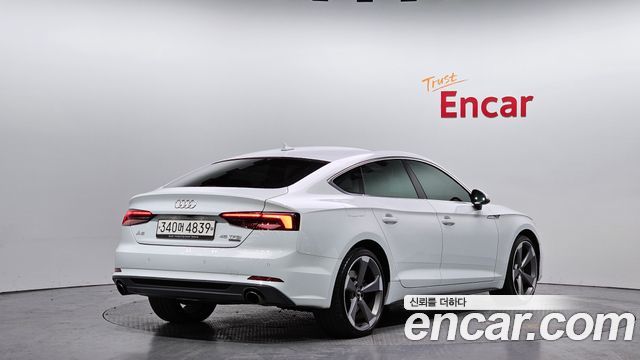 Audi A5 45 TFSI Quattro Premium Sportback — пробег 108 944 км — фото 2 из 5