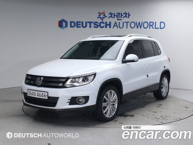 Volkswagen Tiguan из Кореи Encar