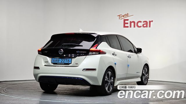 Nissan Leaf из Кореи Encar