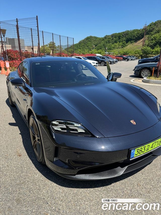 Porsche Taycan из Кореи Encar