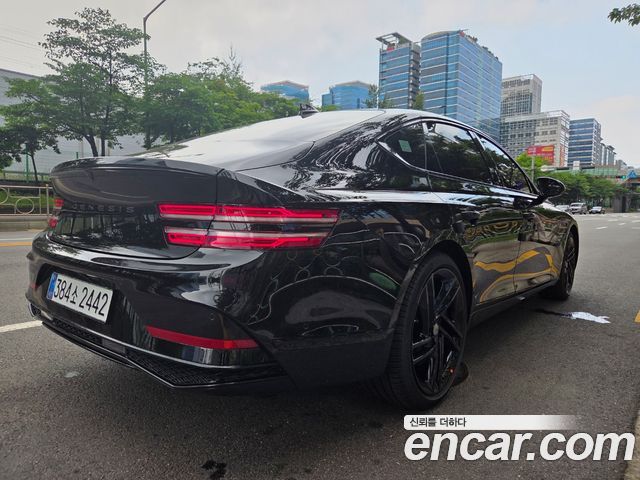 Genesis G80 Gasoline 2.5 Turbo AWD Black — пробег 8 455 км — фото 2 из 5