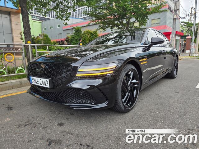 Genesis G80 Gasoline 2.5 Turbo AWD Black — пробег 8 455 км — фото 3 из 5
