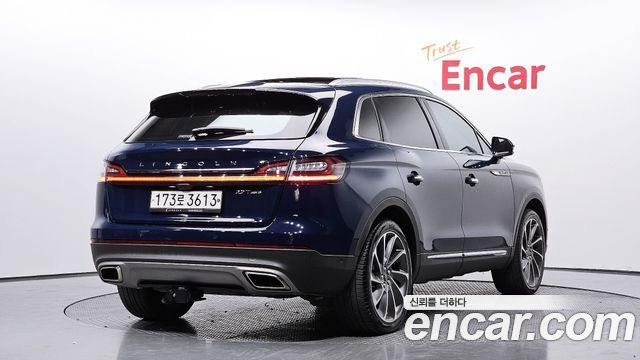 Lincoln Nautilus из Кореи Encar