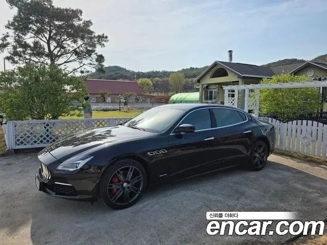 Maserati Quattroporte из Кореи Encar