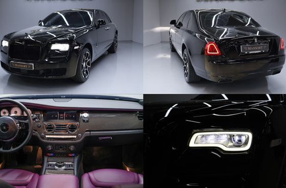 Rolls-Royce Ghost 6.6 V12 Black badge — пробег 52 800 км — фото 1 из 5