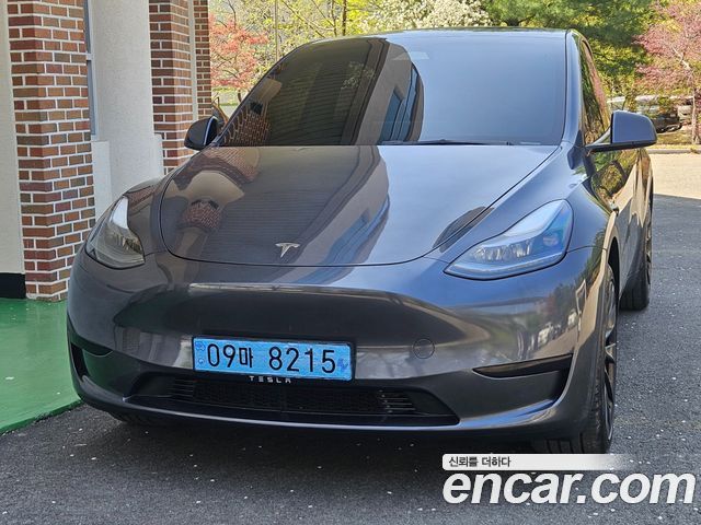 Tesla Model Y из Кореи Encar