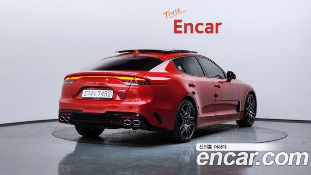 Kia Stinger из Кореи Encar