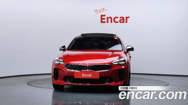Kia Stinger из Кореи Encar