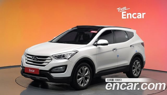 Hyundai Santafe из Кореи Encar