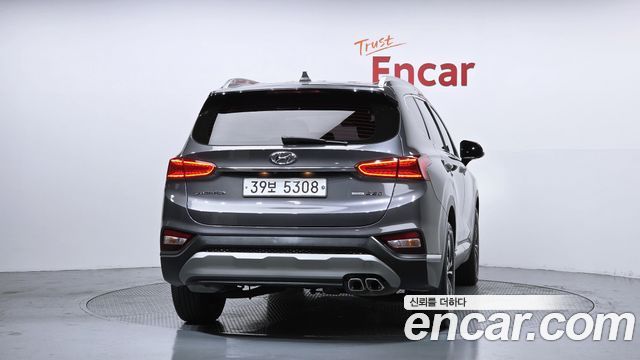 Hyundai Santafe из Кореи Encar