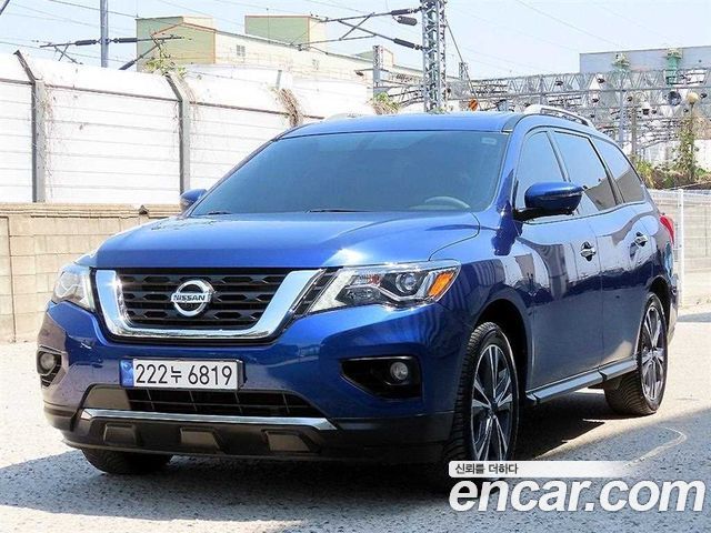 Nissan Pathfinder из Кореи Encar