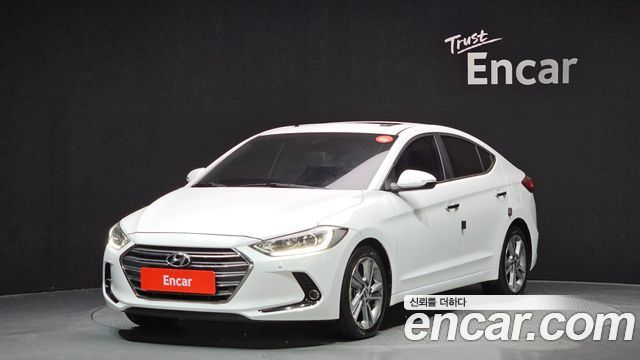 Hyundai AVANTE из Кореи Encar