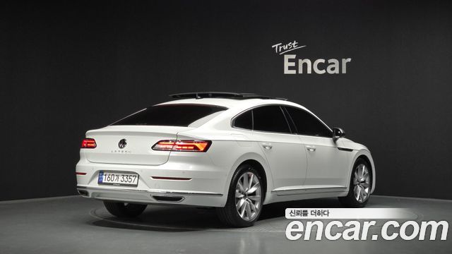 Volkswagen Arteon из Кореи Encar