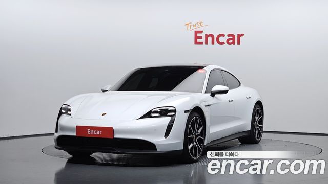 Porsche Taycan из Кореи Encar