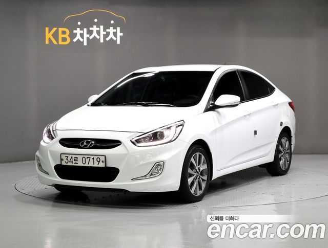 Hyundai Accent из Кореи Encar