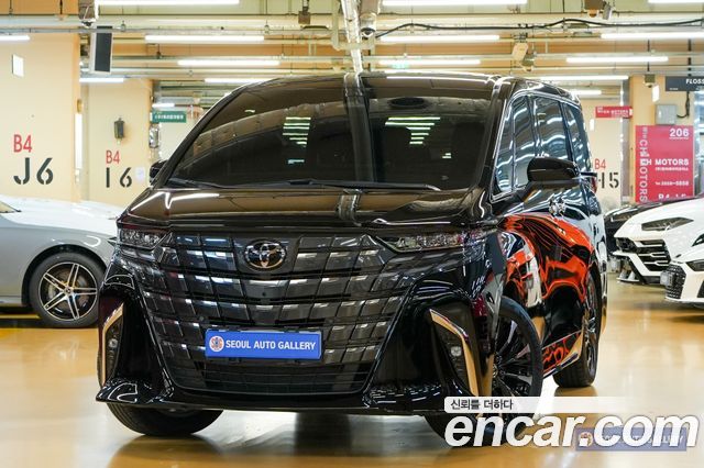 Toyota Alphard из Кореи Encar