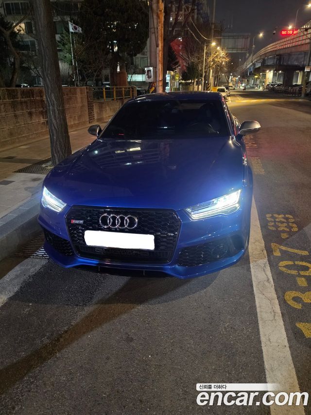 Audi RS7 из Кореи Encar