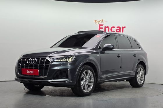 Audi Q7 45 TDI Quattro Premium — пробег 80 154 км — фото 1 из 5