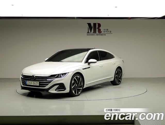 Volkswagen Arteon из Кореи Encar
