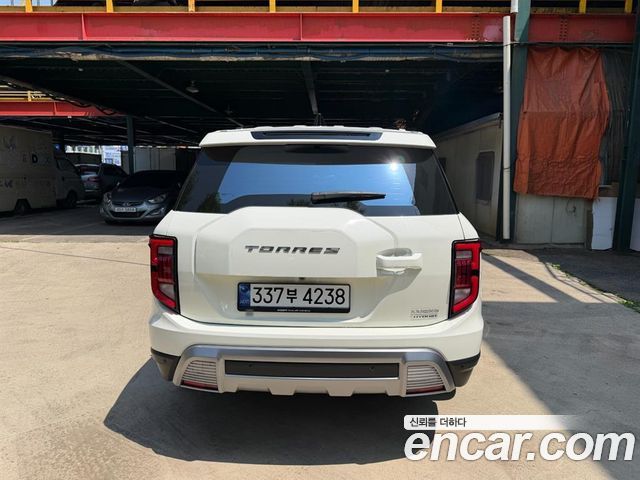 Ssangyong Torres из Кореи Encar