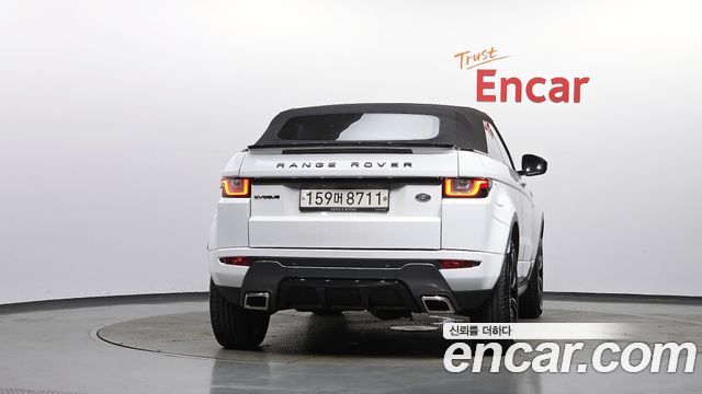 Land Rover Range Rover Evoque 2.0 TD4 SE Dynamic Convertible — пробег 178 057 км — фото 4 из 5