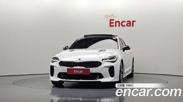 Kia Stinger из Кореи Encar