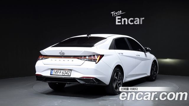 Hyundai AVANTE из Кореи Encar