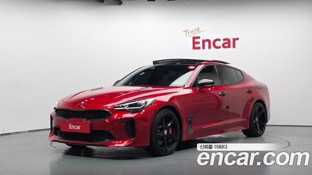 Kia Stinger из Кореи Encar