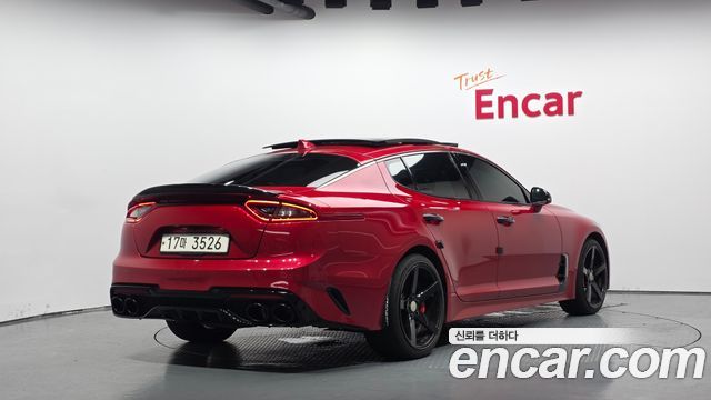 Kia Stinger из Кореи Encar