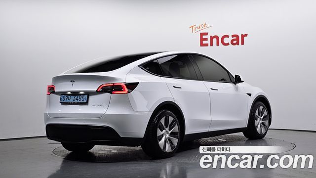 Tesla Model Y из Кореи Encar
