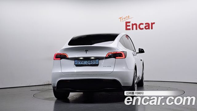 Tesla Model Y из Кореи Encar