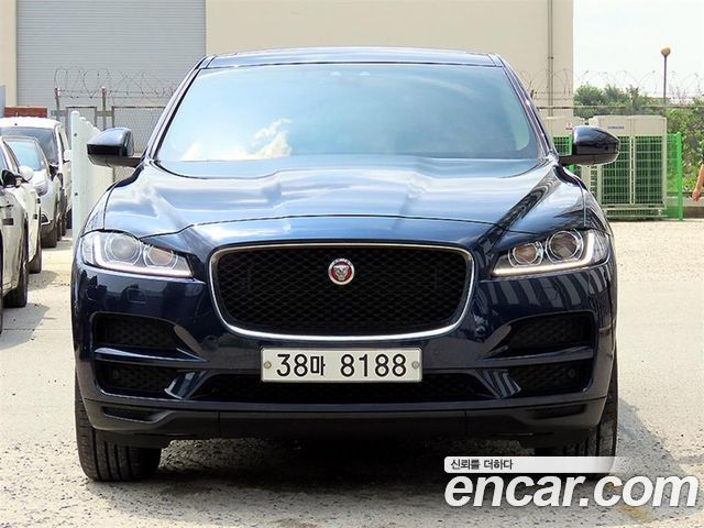 Jaguar F-PACE из Кореи Encar