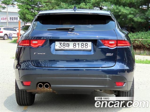 Jaguar F-PACE из Кореи Encar