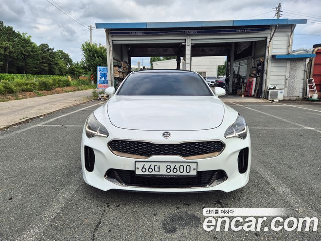 Kia Stinger из Кореи Encar