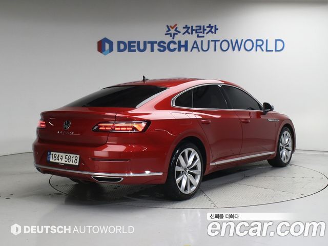 Volkswagen Arteon из Кореи Encar