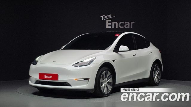 Tesla Model Y из Кореи Encar