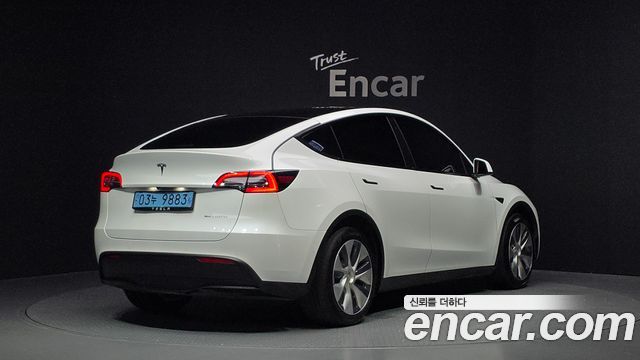 Tesla Model Y из Кореи Encar