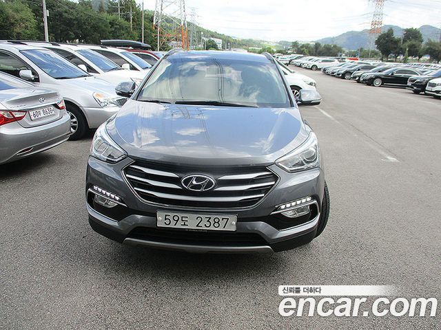 Hyundai Santafe из Кореи Encar