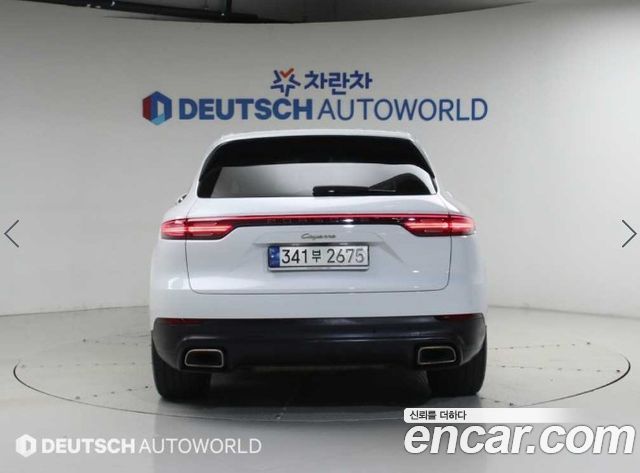 Porsche Cayenne из Кореи Encar
