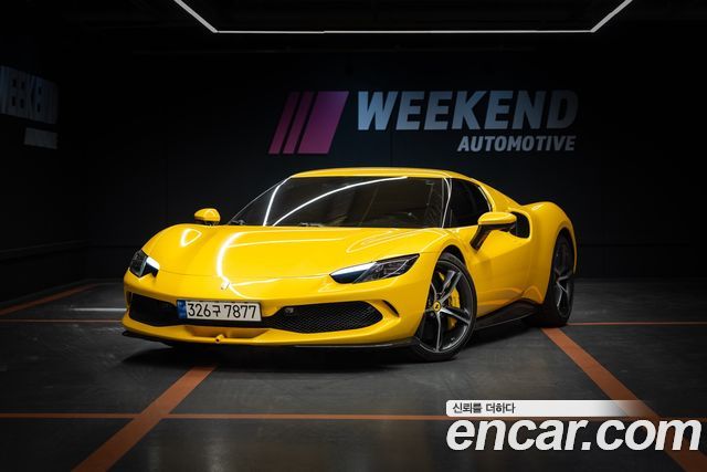 Ferrari 296 из Кореи Encar