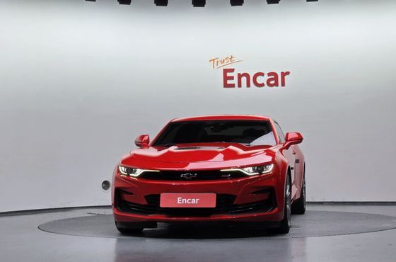 Chevrolet (Daewoo) Camaro SS 6.2 V8 Volcano Red — пробег 95 982 км — фото 3 из 5