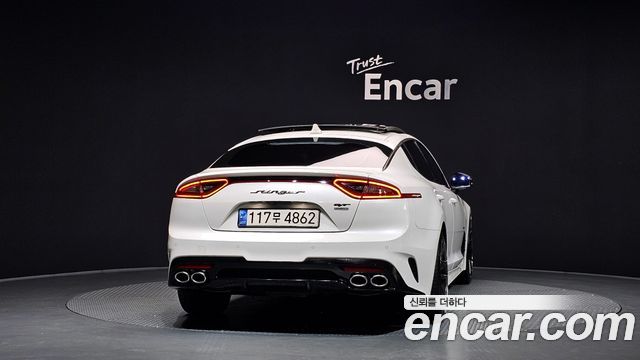 Kia Stinger из Кореи Encar